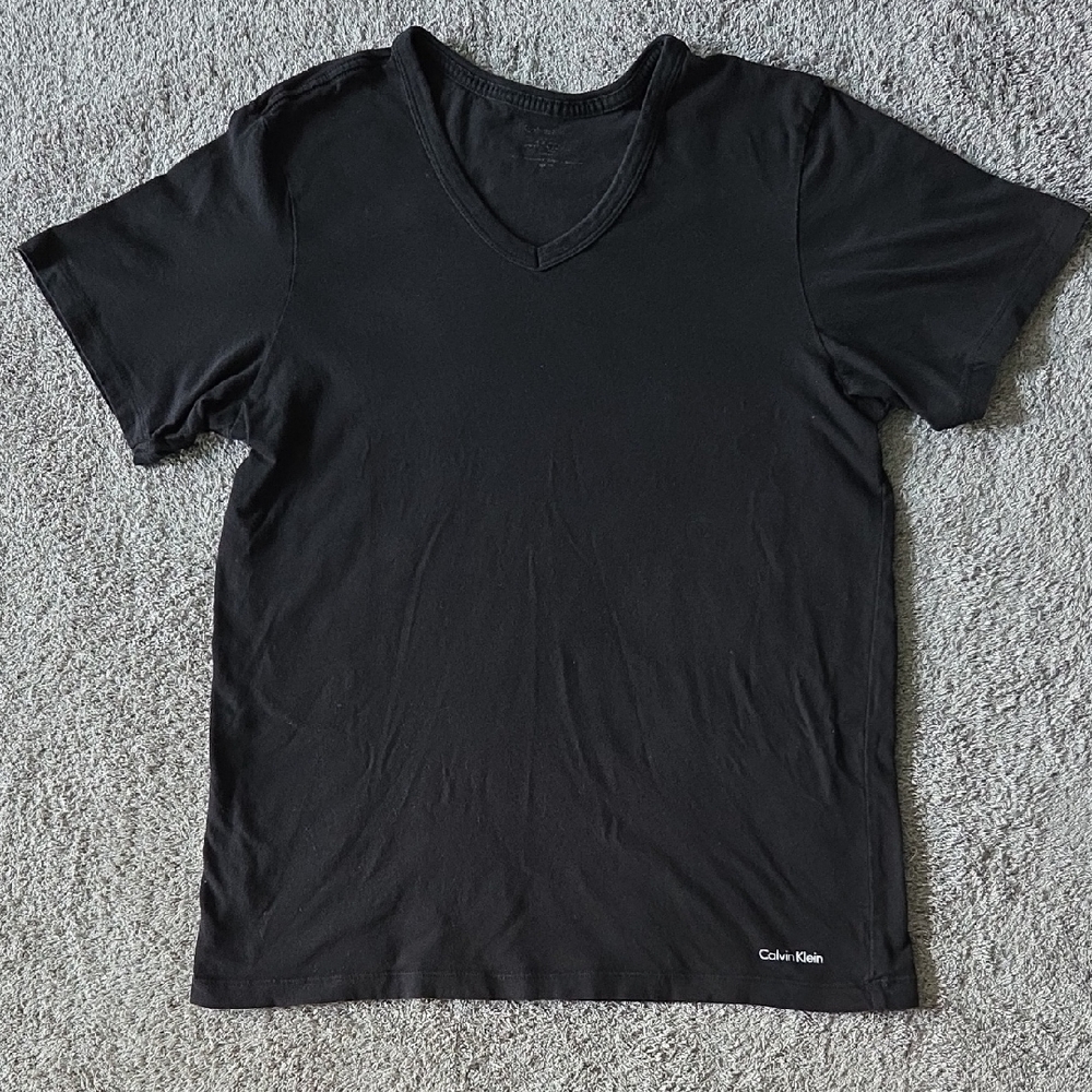 *CLOSET CLOSING 7/31* Calvin Klein Women's Black Short Sleeve Tee Size Small